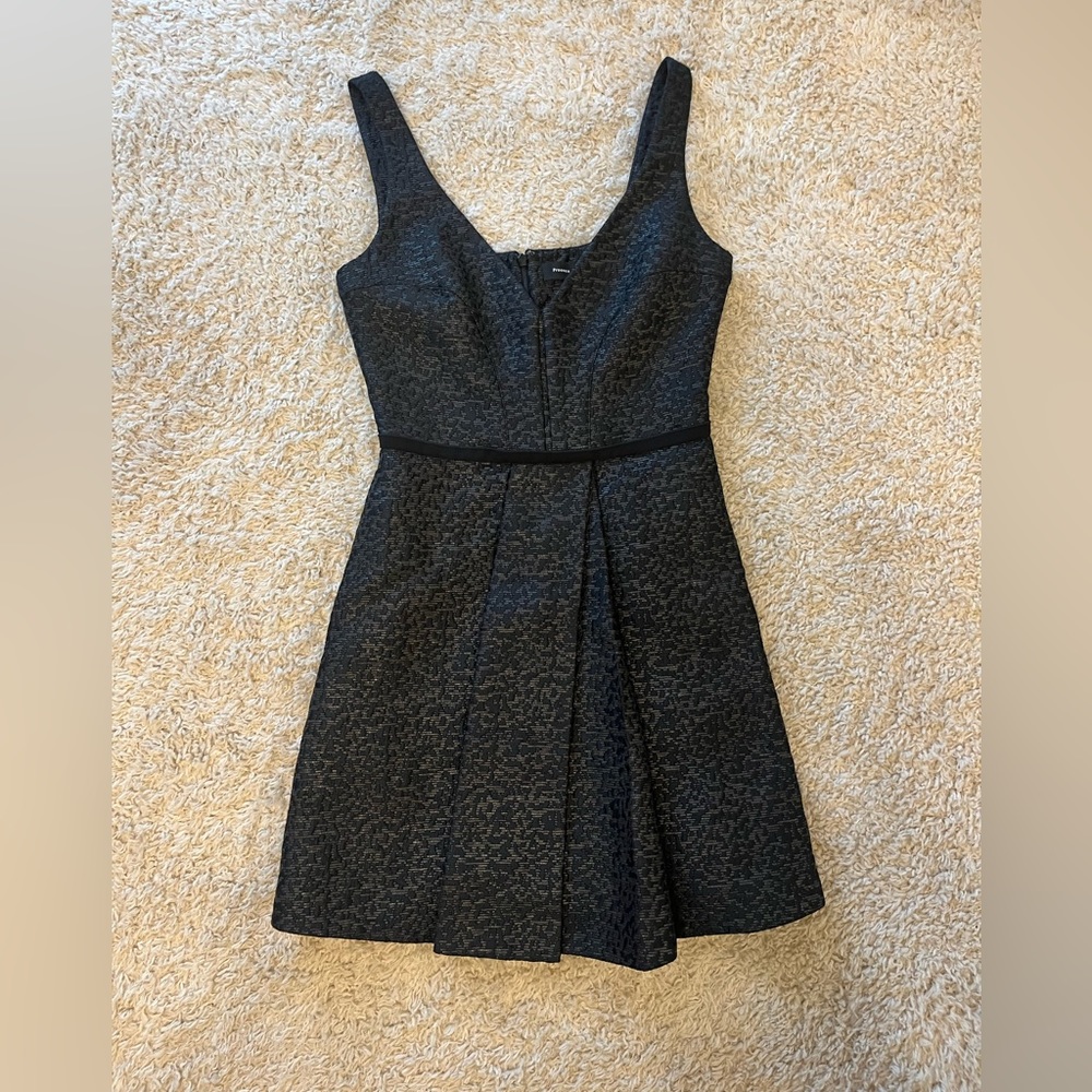 Vintage Jacquard Proenza Schoeler Cocktail V Neck EUC 0